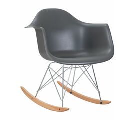 Кресло-качалка DOBRIN DAW ROCK, цвет серый, Вариант: цвет серый | Интернет магазин мебели и декора LifeDekor