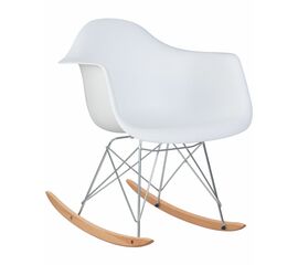 Кресло-качалка DOBRIN DAW ROCK, цвет белый, Вариант: цвет белый | Интернет магазин мебели и декора LifeDekor