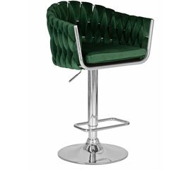 Стул барный DOBRIN MARCEL, зеленый велюр (MJ9-88), Вариант: зеленый велюр (MJ9-88) | Интернет магазин мебели и декора LifeDekor