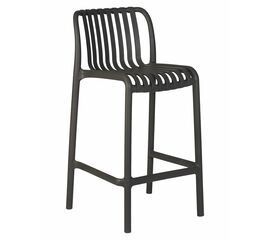 Стул полубарный DOBRIN CHLOE, темно-серый, Вариант: темно-серый | Интернет магазин мебели и декора LifeDekor