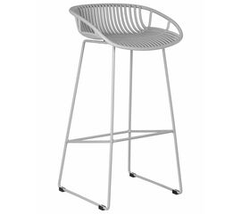 Стул барный DOBRIN FRANK, светло-серый, Вариант: светло-серый | Интернет магазин мебели и декора LifeDekor