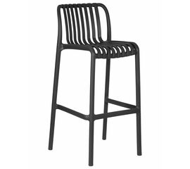 Стул барный DOBRIN CHLOE BAR, темно-серый, Вариант: темно-серый | Интернет магазин мебели и декора LifeDekor