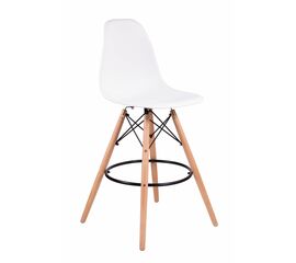 Стул Eames барный, белый | Интернет магазин мебели и декора LifeDekor