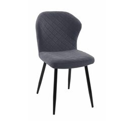 Стул DikLine 239М B28 ANTRACITE, ножки черные | Интернет магазин мебели и декора LifeDekor