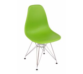 Стул Eames зеленый, опора металл | Интернет магазин мебели и декора LifeDekor