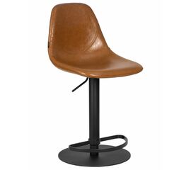 Стул барный DOBRIN ROME, коричневый винтажный PU (MS09), Вариант: коричневый винтажный PU (MS09) | Интернет магазин мебели и декора LifeDekor
