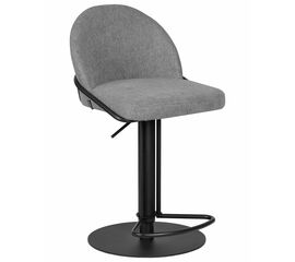 Стул барный DOBRIN OLIVER, серая ткань (FLY1347-17), Вариант: серая ткань (FLY1347-17) | Интернет магазин мебели и декора LifeDekor