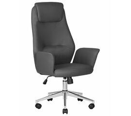 Офисное кресло для руководителей DOBRIN COLTON, серый, Вариант: серый | Интернет магазин мебели и декора LifeDekor