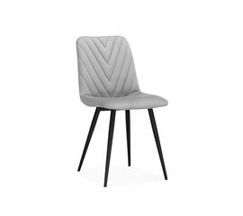 Стул Ральф светло-серый / черный | Интернет магазин мебели и декора LifeDekor
