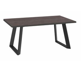 Стол DikLine ZL160 хромикс бронза/ черный/ опоры черные | Интернет магазин мебели и декора LifeDekor