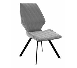 Стул DikLine 242M B22 GREY/ ножки черные | Интернет магазин мебели и декора LifeDekor