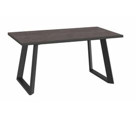 Стол DikLine ZL140 хромикс бронза/ черный/опоры черные | Интернет магазин мебели и декора LifeDekor