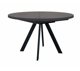 Стол DikLine RD120 хромикс бронза/ опоры черные | Интернет магазин мебели и декора LifeDekor