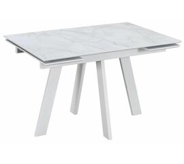 Стол обеденный WINGS Жемчужный Перито/Белый, Белый | Интернет магазин мебели и декора LifeDekor