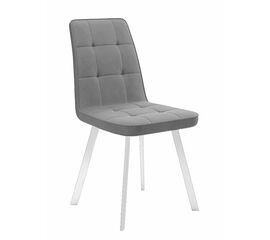 Стул DikLine 207 B22 GREY /ножки белые | Интернет магазин мебели и декора LifeDekor