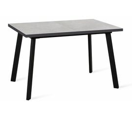 Стол DikLine HB120 хромикс белый/ опоры черные | Интернет магазин мебели и декора LifeDekor