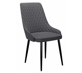 Стул DikLine 305 B28 ANTRACITE, ножки черные | Интернет магазин мебели и декора LifeDekor