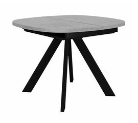 Стол DikLine B110 Бетон/опоры черные | Интернет магазин мебели и декора LifeDekor