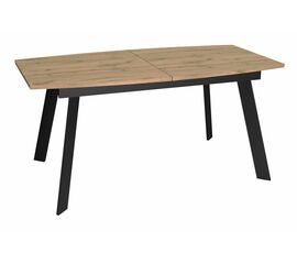 Стол DikLine XL160 Дуб галифакс /опоры черные | Интернет магазин мебели и декора LifeDekor