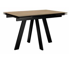 Стол DikLine DM120 Дуб галифакс/опоры черные | Интернет магазин мебели и декора LifeDekor