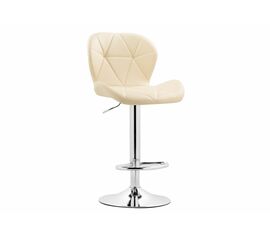 Барный стул Trio beige / chrome | Интернет магазин мебели и декора LifeDekor