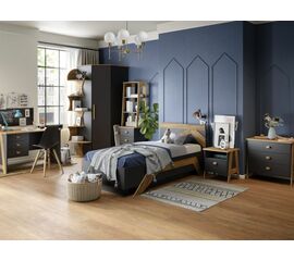 Детская «Скандинавия», Антрацит/ дуб наварра | Интернет магазин мебели и декора LifeDekor