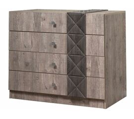 Комод «Монако 4Я» КМК 0673.1, Сосна натуральная/Дуб шале графит | Интернет магазин мебели и декора LifeDekor