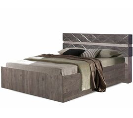 Кровать «Монако-1 1600» (п/м) КМК 0673.3, Сосна натуральная/Дуб шале графит | Интернет магазин мебели и декора LifeDekor