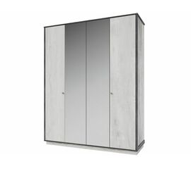 Шкаф «Тиффани» КМК 0880.2, Бетон пайн светлый/ Дуб шале графит | Интернет магазин мебели и декора LifeDekor