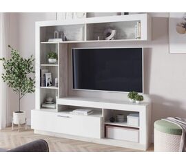 Стенка «Гавана», Софт вайт/Дуб крафт белый | Интернет магазин мебели и декора LifeDekor