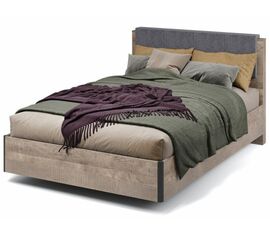 Кровать «Стокгольм» 140 МИ без основания под матрас, Дуб гранж песочный | Интернет магазин мебели и декора LifeDekor