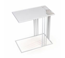 Журнальный столик Stone 026, керамика белая (арт. A026.D01) | Интернет магазин мебели и декора LifeDekor