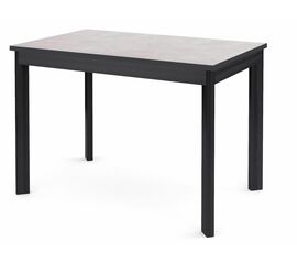 Стол DikLine L110 хромикс белый/ опоры черные | Интернет магазин мебели и декора LifeDekor