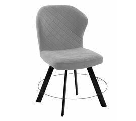 Стул DikLine 339 поворотный B22 GREY, ножки черные | Интернет магазин мебели и декора LifeDekor