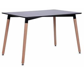 Стол EAMES 2 черный 120*80 см | Интернет магазин мебели и декора LifeDekor