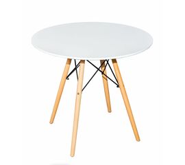 Стол EAMES белый D100 | Интернет магазин мебели и декора LifeDekor