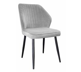 Стул DikLine 222М B22 GREY, ножки черные | Интернет магазин мебели и декора LifeDekor
