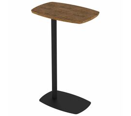 Стол придиванный Дей дуб американский/черный | Интернет магазин мебели и декора LifeDekor