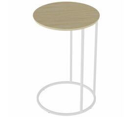 Стол придиванный Остин дуб янтарный/белый | Интернет магазин мебели и декора LifeDekor