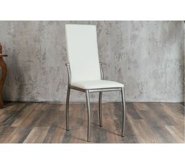 Кухонный стул SHADO Пекин белый на каркасе бриллиант | Интернет магазин мебели и декора LifeDekor