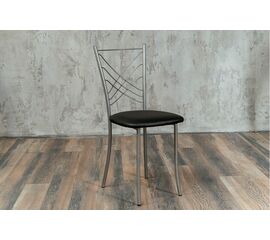 Кухонный стул SHADO Весна черный на каркасе черный муар | Интернет магазин мебели и декора LifeDekor