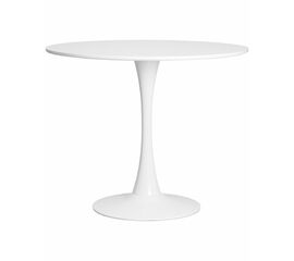 Стол обеденный MIA, белая столешница, белое основание, Вариант: белая столешница, белое основание | Интернет магазин мебели и декора LifeDekor