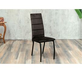 Кухонный стул SHADO Зевс черный велюр, черный каркас | Интернет магазин мебели и декора LifeDekor