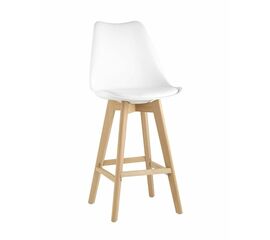 Стул барный FRANKFURT белый | Интернет магазин мебели и декора LifeDekor