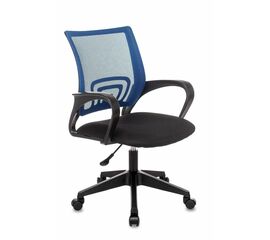 Кресло офисное TopChairs ST-Basic сетка/ткань синий | Интернет магазин мебели и декора LifeDekor