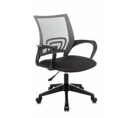 Кресло офисное TopChairs ST-Basic сетка/ткань темно-серый | Интернет магазин мебели и декора LifeDekor