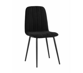 Стул Easy велюр черный | Интернет магазин мебели и декора LifeDekor