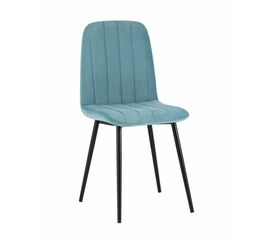 Стул Easy велюр пыльно-голубой | Интернет магазин мебели и декора LifeDekor
