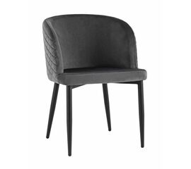 Стул Оскар велюр серый | Интернет магазин мебели и декора LifeDekor