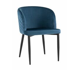 Стул Оскар велюр сине-зеленый | Интернет магазин мебели и декора LifeDekor